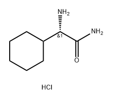 (2S)-2-amino-2-cyclohexylacetamide
hydrochloride 结构式