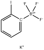 Potassium 2-iodophenyltrifluoroborate 结构式