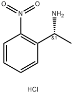 (R)-1-(2-硝基苯基)乙胺盐酸盐 结构式