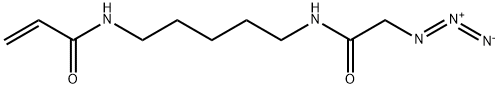 2-PROPENAMIDE, N-[5-[(2-AZIDOACETYL)AMINO]PENTYL]- 结构式