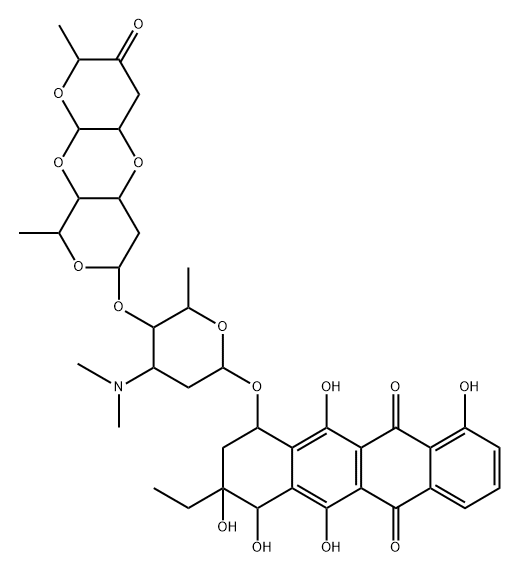 betaclamycin B 结构式