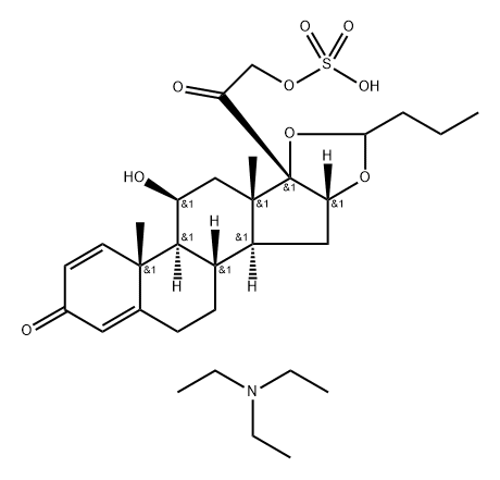 布地奈德杂质33 结构式