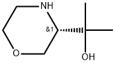 3-Morpholinemethanol, α,α-dimethyl-, (3S)- 结构式