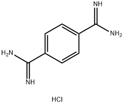 1,4-苯二羧酰胺盐酸盐 结构式