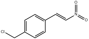 1-(氯甲基) -4-[(1E))-2-硝基乙烯基苯 结构式