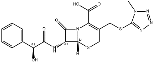 头孢孟多杂质 17 结构式