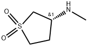 (R)-3-(methylamino)tetrahydrothiophene1,1-dioxide 结构式