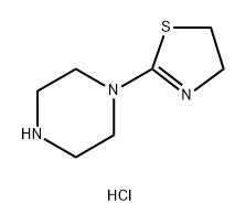 1-(4,5-dihydro-1,3-thiazol-2-yl)piperazine dihydrochloride 结构式