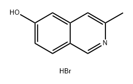 3-methylisoquinolin-6-ol hydrobromide 结构式