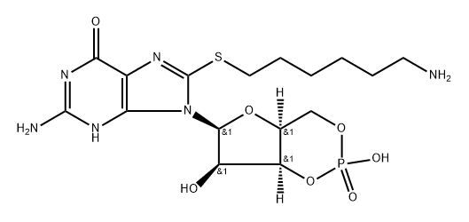 8-AHT-cGMP (all sodiuM salt) 结构式