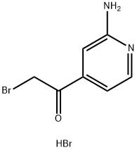 Ethanone, 1-(2-amino-4-pyridinyl)-2-bromo-, hydrobromide (1:2) 结构式