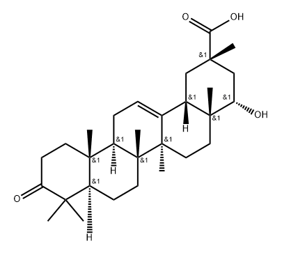 triptotriterpenonic acid A 结构式