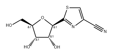 4-cyanotiazofurin 结构式