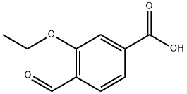 3-乙氧基-4-甲酰基苯甲酸 结构式