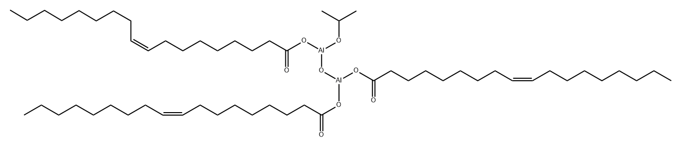 Aluminum,tris[(9Z)-9-octadecenoato-kO]-m-oxo(2-propanolato)di- (9CI) 结构式