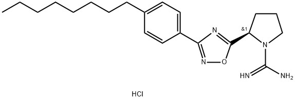 化合物 SLR080811 HCL 结构式