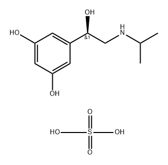 orciprenaline sulfate 结构式