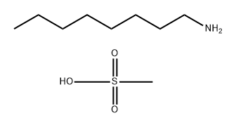 辛胺甲基磺酸盐 结构式
