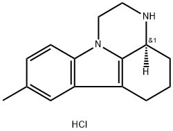 吡咯吲哚杂质2（（S）-盐酸吡吲哚） 结构式