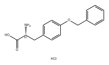 H-D-Tyr(Bzl)-OH.HCl 结构式