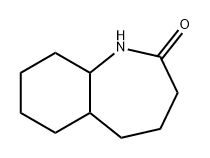 decahydro-1H-1-benzazepin-2-one 结构式