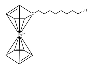 8-Ferrocenyl-1-Octanethiol 结构式