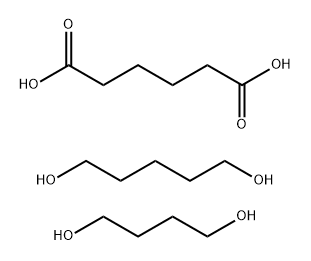 Kondensationsprodukte von Dicarbonsuren mit mehrwertigen aliphatischen Alkoholen verestert 结构式