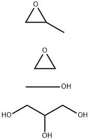 Methyloxirane polymer with oxirane, ether with 1,2,3-propanetriol(3:1), trimethyl ether 结构式