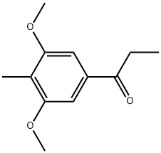 1-(3,5-Dimethoxy-4-methylphenyl)-1-propanone 结构式