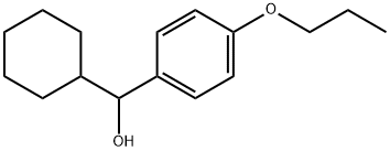 α-Cyclohexyl-4-propoxybenzenemethanol 结构式