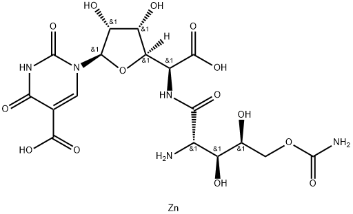 Polyoxin D zinc salt 结构式