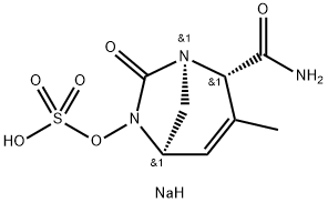 DURLOBACTAM SODIUM SALT 结构式