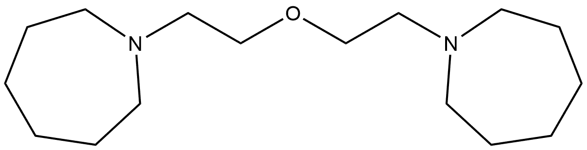 1,1''-(Oxybis(ethane-2,1-diyl))bis(azepane) 结构式