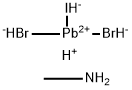 CH3NH3PbBr2I (MAPbBr2I) 结构式