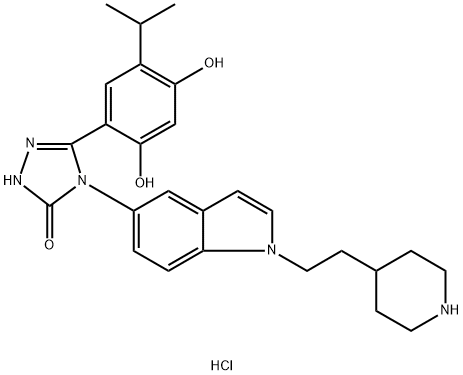 化合物 DP-1 HYDROCHLORIDE(1472616-61-7 FREE BASE) 结构式