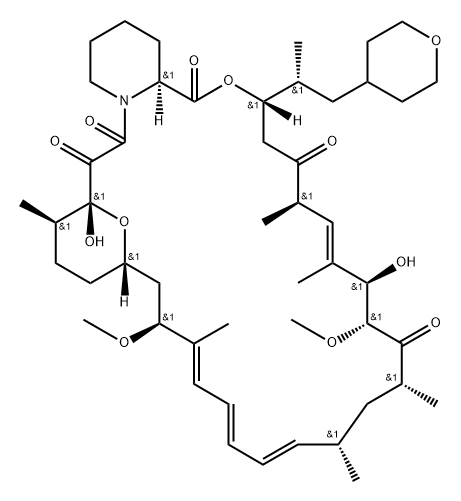 雷帕霉素(西罗莫司)杂质27 结构式