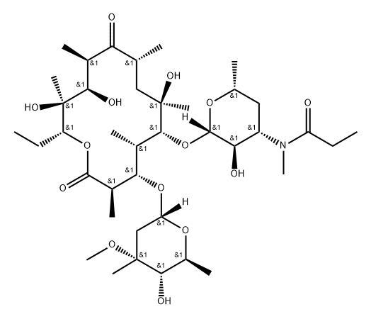 红霉素雌二醇杂质G 结构式