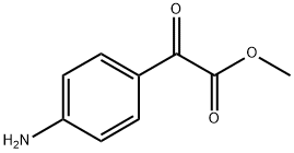2-(4-氨基苯基)-2-氧代乙酸甲酯 结构式