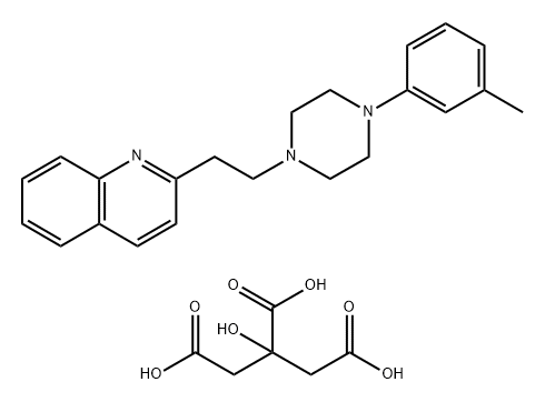 Centhaquine citrate 结构式