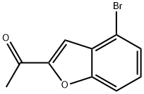 1-(4-bromobenzofuran-2-yl)ethan-1-one 结构式