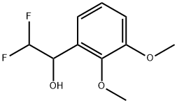 α-(Difluoromethyl)-2,3-dimethoxybenzenemethanol 结构式