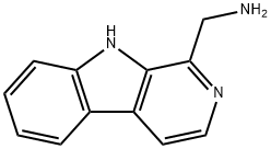 (9H-吡啶并[3,4-B]吲哚-1-基)甲胺 结构式