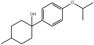 1-(4-isopropoxyphenyl)-4-methylcyclohexanol 结构式