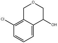 8-chloroisochroman-4-ol 结构式