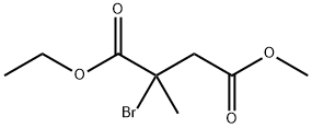 Butanedioic acid, 2-bromo-2-methyl-, 1-ethyl 4-methyl ester, radical ion(1+) (9CI) 结构式
