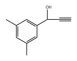 1-(3,5-Dimethylphenyl)prop-2-yn-1-ol 结构式