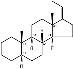 (Z)-5α-Pregn-17(20)-ene 结构式