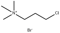 1-Propanaminium, 3-chloro-N,N,N-trimethyl-, bromide (1:1) 结构式