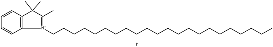 3H-Indolium, 1-docosyl-2,3,3-trimethyl-, iodide (1:1) 结构式