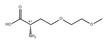 O-(2-Methoxyethyl)-L-homoserine 结构式